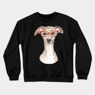 Geeky Dog Crewneck Sweatshirt